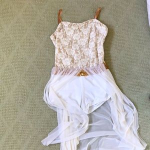 Lyrical dance costume - size xs